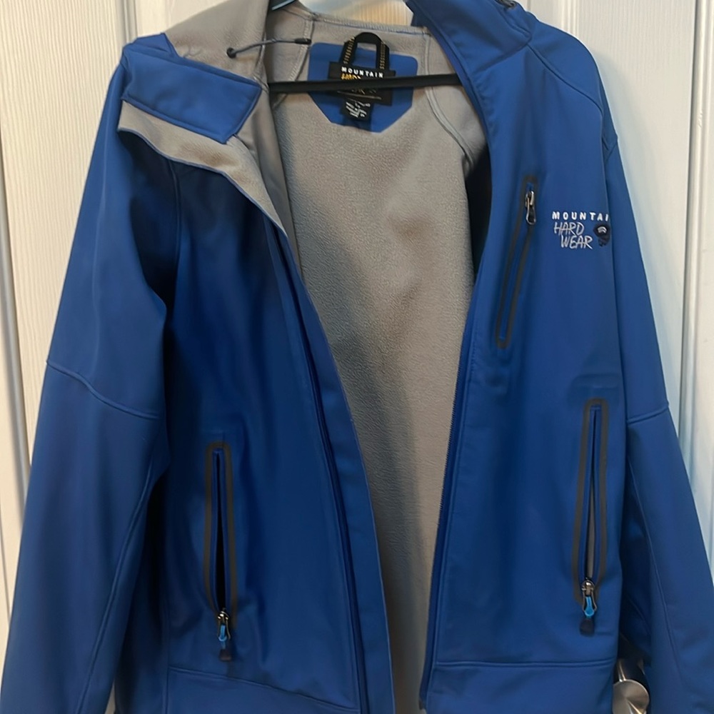 I'm selling a blue winter jacket.  Barely worn.